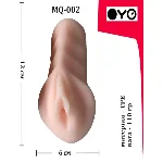 Мастурбатор вагина OYO - Little Sally, MQ-002 - мініатюра 5