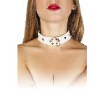 Ошейник  Dominant Collar, White - мініатюра 2