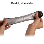 Набор насадок " Textured Penis Sleeves", цвет черный - мініатюра 5