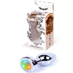 Анальная пробка Boss Series - Jewellery PLUG Disco Flashlight S - мініатюра 1