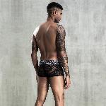 Мужские эротические сетчатые трусы Charlie S/L - мініатюра 5