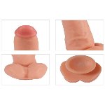 Вибратор "Red Eagle vibrating dildo", 10 режимов вибрации - мініатюра 3