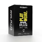 Анальная пробка EGZO EAP-E из стекла, прозрачная, анатомическая, для ануса и вагины - мініатюра 3