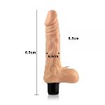 Упругий реалистичный вибратор 8'' Real feel, Flash - мініатюра 5