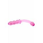 Фаллоимитатор Glassy Pink цвет нежно-розовый - мініатюра 5
