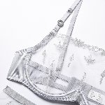 Комплект эротический Agatya Set White M - мініатюра 7
