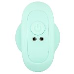 Анальная пробка с вибрацией Vibrating Mini Butt Plug Green - мініатюра 5