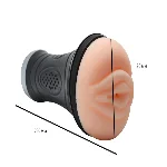 Кубок мастурбации "Rennes Male Masturbation Cup", 10 режимов вибрации и АУДИО-СЕКС функция - мініатюра 1