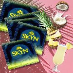Безлатексные полиизопреновый презервативы SKYN Pina Colada (по 1шт) - мініатюра 1