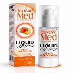 Стимулирующий лубрикант от Amoreane Med: Liquid vibrator - Peach ( жидкий вибратор ), 30 ml - мініатюра 1