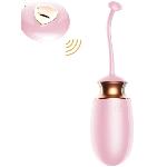 Виброяйцо с подогревом и пультом ДУ - Vibrating Silicone Love EGG USB - мініатюра 2