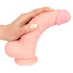 Реалистичный фаллоимитатор с присоской Medical Silicone Dildo L 20mm - мініатюра 6