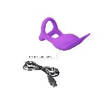 Эрекционное кольцо Pretty Love - Vibration Penis Ring SILAS Purple - мініатюра 10