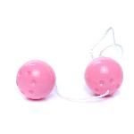 Вагинальные шарики Duo balls Light Pink - мініатюра 2