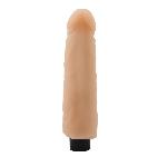 Вибромассажер 7.5" Vibrating Cock No.04, Flesh - мініатюра 2