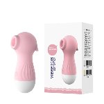 Вакуумный стимулятор "Sexy Seahorse", 10 режимов, цвет розовый - мініатюра 1