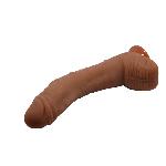 Фаллоимитатор на присоске Baile Beautiful ALEX 10.6'' Brown - мініатюра 6