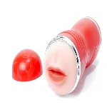 Мастурбатор с двумя входами OYO - Double Pump RED, YQM-205 RED - мініатюра 6