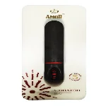 Стильный компактный вибратор AMOR BIG VIBRATOR REAL BIG Black (Приложение НЕ Функционирует!) - мініатюра 1