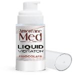 Стимулирующий лубрикант от Amoreane Med: Liquid vibrator - Chocolate ( жидкий вибратор ), 30 ml - мініатюра 2