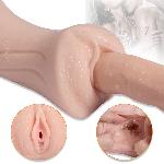 Двухсторонний мужской мастурбатор "Double end masturbator" - мініатюра 4