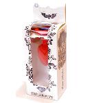 Силиконовая анальная пробка Boss Series - Jewellery Red Silicon PLUG Medium Blue M - мініатюра 4