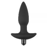 Анальная пробка с мощным виброэлементом и 10 режимами вибрации Vibrating Anal Plug - мініатюра 2