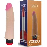 Вибратор EGZO Ciberskin VNS003 ( 18,5 см х 3,8 см ) - мініатюра 1