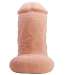 Фаллоимитатор на присоске Baile Beautiful JOHNSON 9.2'' Flesh, BW-008040NR - мініатюра 3