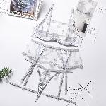 Комплект эротический Agatya Set White M - мініатюра 4