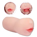 Мастурбатор ротик Cute nose без вибрации - мініатюра 1