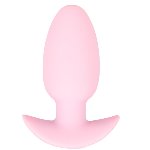 Анальная пробка с вибрацией Vibrating Mini Butt Plug Rose - мініатюра 9