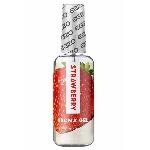 Оральный гель-лубрикант EGZO AROMA GEL - Strawberry, 50 мл - мініатюра 2