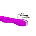 Вибромассажер с вакуумным клиторальным стимулятором PrettyLove-Roy - мініатюра 6