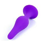 Анальный плаг Silicone Plug Purple - Medium - мініатюра 4