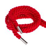 Веревка для бондажа Premium Silky 3M, Red - мініатюра 2