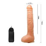 Вибратор на присоске " SEXTOY TOP PENIS - мініатюра 5
