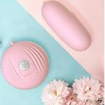 Вибро-яйцо с проводным управлением и 7 режимами вибрации Lilo Pink - мініатюра 5