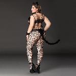 Костюм ночной женщины кошки L/XXL - мініатюра 3