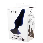 Анальный плаг Silicone Plug Black - Extra Large - мініатюра 1