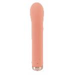 Вибратор-кролик Mini Rabbit Vibrator персикового цвета - мініатюра 4