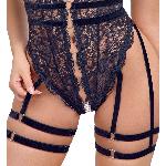 Изысканное кружевное боди от Cottelli LINGERIE  Размер M - мініатюра 5