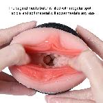 Мастурбато- вагина бутылка Beer bottle masturbation Cup без вибрации телесный - мініатюра 8