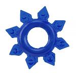 Набор эрекционных колец Cock Rings Set, Blue - мініатюра 3