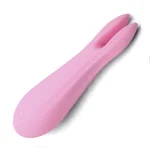 Вибромассажёр  Pink Bunny 10 режимов вибрации розовый - мініатюра 1