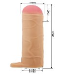 Удлиняющая насадка презерватив Pretty Love - Bunion 1" Flash, BI-026253 - мініатюра 2