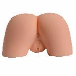 Реалистичное тело-торс Anica Solid Silicone Sexy Doll   L анус-вагина без вибрации телесный - мініатюра 6