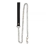 Поводок Leather Leash Slave, Black - мініатюра 1