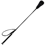 Стек из натуральной кожи Spanker черный - мініатюра 1