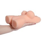 Мастурбатор мини-торс  вагина-анус Bella Mini sex doll  без вибрациицвет телесный - мініатюра 8